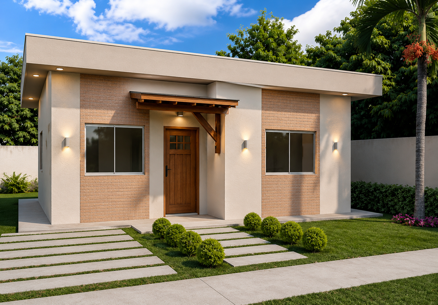Casa em alvenaria - obra 02